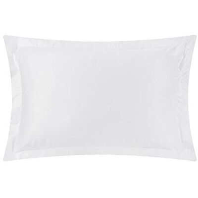 Rapport Home 400 Thread Count Egyptian Cotton Sateen Pair of Housewife Style Pillow Rapport Home 400 Thread Count Egyptian Cotton Sateen Pair of Housewife Style Pillow