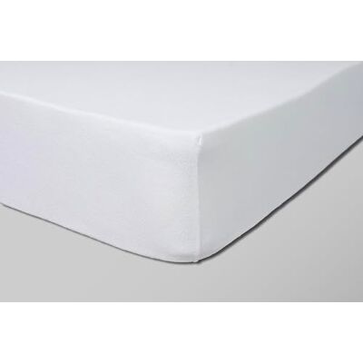 Catherine Lansfield Fantasy Sateen White Fitted sheet 180x200cm Catherine Lansfield Fantasy Sateen White Fitted sheet 180x200cm