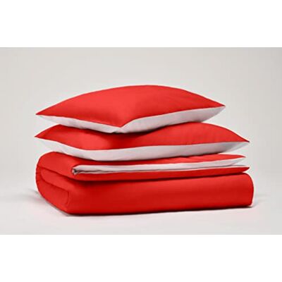 Sweet Home - Pantone - Single Cotton Duvet Cover Set - 155x200, 40cm Flap - Bed Linen Sweet Home - Pantone - Single Cotton Duvet Cover Set - 155x200, 40cm Flap - Bed Linen