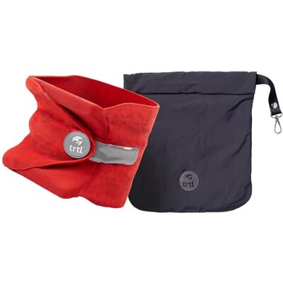 trtl Travel Pillow Airplane Pillow for Neck and Shoulder Support Soft, Lightweight, Machine-Washable Travel Pillows for Airplanes Red trtl Travel Pillow Airplane Pillow for Neck and Shoulder Support Soft, Lightweight, Machine-Washable Travel Pillows for Airplanes Red