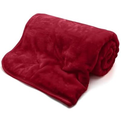 Kampala Hill - Mink Blanket - Red - 127x152cm - Blanket Kampala Hill - Mink Blanket - Red - 127x152cm - Blanket