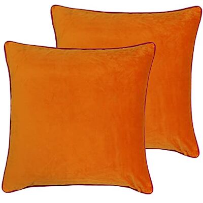 Paoletti - Meridian Cushions - Orange - Cushion cover Paoletti - Meridian Cushions - Orange - Cushion cover