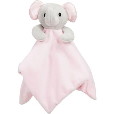 Soft Touch Cuddly Cute Elephant Baby Comforter, Super Soft Eco Friendly New Born Baby Gift, Self Soothing 36cm X 36cm Soft Touch Cuddly Cute Elephant Baby Comforter, Super Soft Eco Friendly New Born Baby Gift, Self Soothing 36cm X 36cm