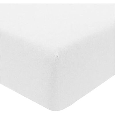 Sleepdown Jersey Fitslakan Varmvit Bekväm Lättskött - 90x190cm - Fitted Sheet Sleepdown Jersey Fitslakan Varmvit Bekväm Lättskött - 90x190cm - Fitted Sheet