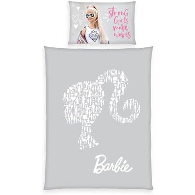 Barbie Bedding Set - Breathable Cotton - 160x210 cm Barbie Bedding Set - Breathable Cotton - 160x210 cm