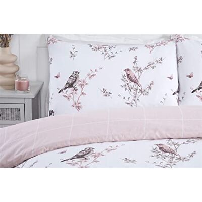 Rapport Double Vintage Toile Birds Floral Reversible Bedding - Bedding Set Rapport Double Vintage Toile Birds Floral Reversible Bedding - Bedding Set