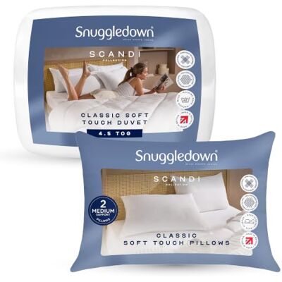 Snuggledown - Scandinavian Hollowfibre 4.5 Tog Summer Duvet Snuggledown - Scandinavian Hollowfibre 4.5 Tog Summer Duvet