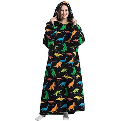 Everglamour Hooded Blanket Adult Sized Costumes, Blue Everglamour Hooded Blanket Adult Sized Costumes, Blue