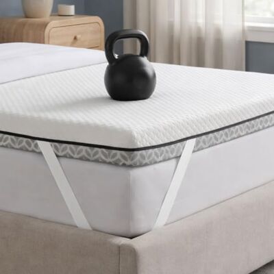 Brightr ® Titan Deluxe Firm Orthopedic Extra thick 8cm Orthopaedic Mattress Topper for EU Small Single Bed, soothes back, hip & shoulders pains, 2-in-1 Firm/Extra Firm 80x200cm Brightr ® Titan Deluxe Firm Orthopedic Extra thick 8cm Orthopaedic Mattress Topper for EU Small Single Bed, soothes back, hip & shoulders pains, 2-in-1 Firm/Extra Firm 80x200cm