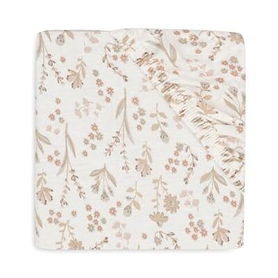 Jollein Fitted Sheet - Elastic Edges, Soft Fabric, 40°C Wash Jollein Fitted Sheet - Elastic Edges, Soft Fabric, 40°C Wash