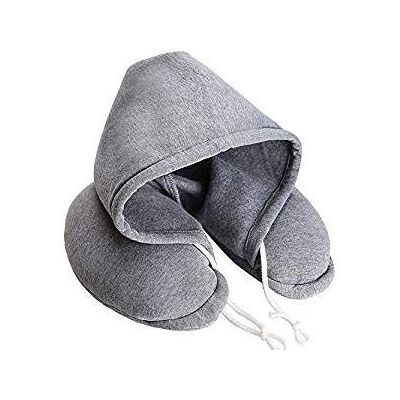 GEEZY - Soft Hooded Travel Pillow - U Shape GEEZY - Soft Hooded Travel Pillow - U Shape