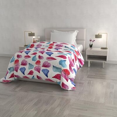 Italian Bed Linen Fantasy Winter Quilt, Made in Italy, Petals, Queen Size 220 x 260 cm Italian Bed Linen Fantasy Winter Quilt, Made in Italy, Petals, Queen Size 220 x 260 cm