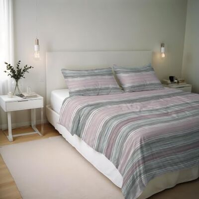 Datex Riogold Striped Duvet Set - Bedding Set Datex Riogold Striped Duvet Set - Bedding Set