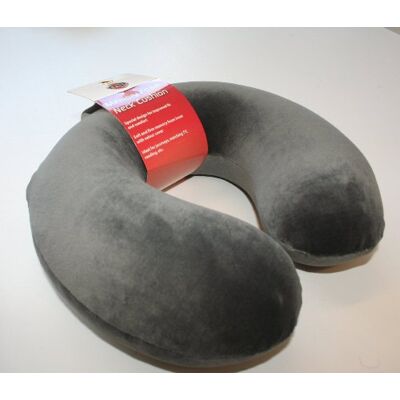 Motionperformance Essentials Grey Super Soft Velour Firm Memory Foam Neck Support & Comfort Pillow Cushion (Travel, Home, Plane, Car, Relax) Motionperformance Essentials Grey Super Soft Velour Firm Memory Foam Neck Support & Comfort Pillow Cushion (Travel, Home, Plane, Car, Relax)