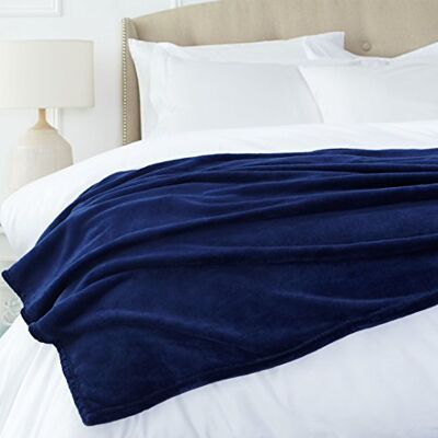 Amazon Basics Soft Velvet Fleece Blanket - Blanket Amazon Basics Soft Velvet Fleece Blanket - Blanket