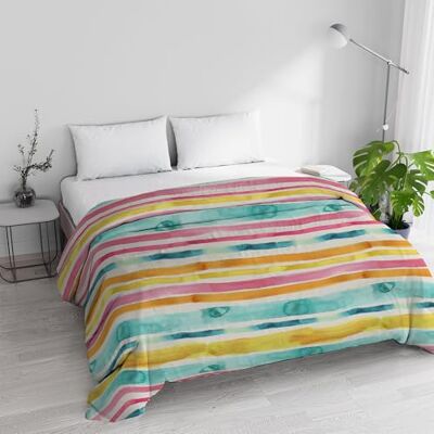 Italian Bed Linen Winter Quilted Quilt for Double Bed 250 x 245 cm DoubleFace Basic Fez, Made in Italy – Reversible Duvet in Soft Microfibre 200 g/m² – Machine Washable Duvet Italian Bed Linen Winter Quilted Quilt for Double Bed 250 x 245 cm DoubleFace Basic Fez, Made in Italy – Reversible Duvet in Soft Microfibre 200 g/m² – Machine Washable Duvet