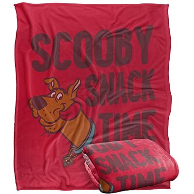 LOGOVISION SCOOBY DOO! Blanket, 152 x 127 cm The Snack Time Silky Touch Super Soft Throw Blanket LOGOVISION SCOOBY DOO! Blanket, 152 x 127 cm The Snack Time Silky Touch Super Soft Throw Blanket