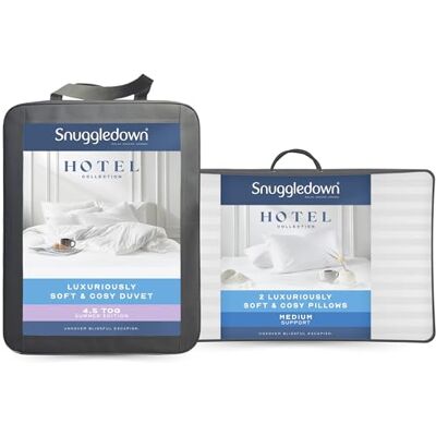 Snuggledown - Luxurious Hotel 4.5 Tog Summer Duvet - Duvet Snuggledown - Luxurious Hotel 4.5 Tog Summer Duvet - Duvet
