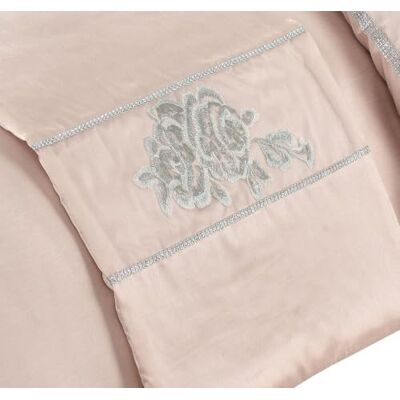 Kampala Hill Amara Embellished Pink Bed Runner Bed Scarf 50x200cm Kampala Hill Amara Embellished Pink Bed Runner Bed Scarf 50x200cm