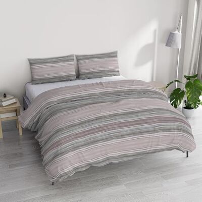 Datex Riogold Striped Duvet Set - Bedding Set Datex Riogold Striped Duvet Set - Bedding Set