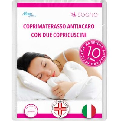 Allergosystem 015216019020S Set Antiacaro for Double Bed - Bed Cover Set Allergosystem 015216019020S Set Antiacaro for Double Bed - Bed Cover Set