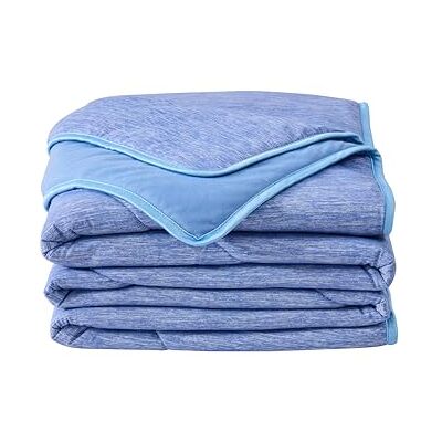 GC GAVENO CAVAILIA Luxury Cooling Quilt Single Bed Soft & Breathable Bedspread Comforter Throw (130x170cm), Cool Blanket for Night Sweats Warm & Lightweight Single Bed Throw for All Seasons,Blue GC GAVENO CAVAILIA Luxury Cooling Quilt Single Bed Soft & Breathable Bedspread Comforter Throw (130x170cm), Cool Blanket for Night Sweats Warm & Lightweight Single Bed Throw for All Seasons,Blue