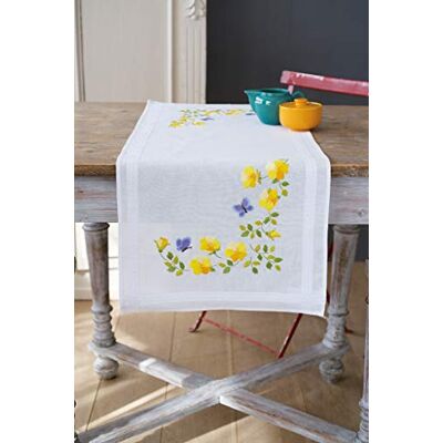 Vervaco Spring Flower Table Runner - Table Runner Vervaco Spring Flower Table Runner - Table Runner