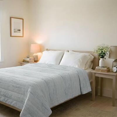 Italian Bed Linen KARMA Line Summer Quilt Made in Italy Printed Soft Microfibre Bedspread – Spring Summer Mid-Season Quilt – Breeze, Double 250 x 240 cm Italian Bed Linen KARMA Line Summer Quilt Made in Italy Printed Soft Microfibre Bedspread – Spring Summer Mid-Season Quilt – Breeze, Double 250 x 240 cm