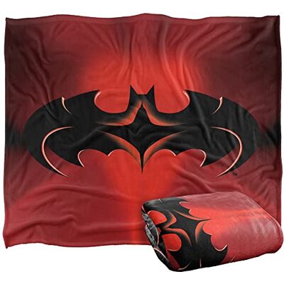 LOGOVISION BATMAN Blanket, 152 x 127 cm and Robin Logo Silky Touch Super Soft Throw Blanket LOGOVISION BATMAN Blanket, 152 x 127 cm and Robin Logo Silky Touch Super Soft Throw Blanket