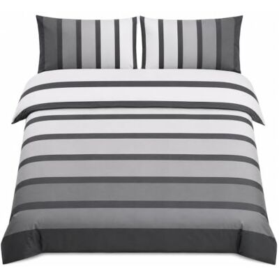 Rapport Soho Black Striped Duvet Set - Duvet Set Rapport Soho Black Striped Duvet Set - Duvet Set