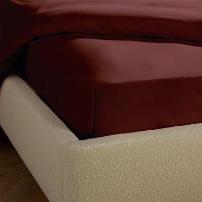 Silentnight Brushed Cotton Bed Linen Soft Velvety Touch 100 Percent Cotton Cosy Warmth Feel for Colder Nights Breathable Lightly Brushed Hypoallergenic (Burgundy, King, Fitted Sheet) Silentnight Brushed Cotton Bed Linen Soft Velvety Touch 100 Percent Cotton Cosy Warmth Feel for Colder Nights Breathable Lightly Brushed Hypoallergenic (Burgundy, King, Fitted Sheet)