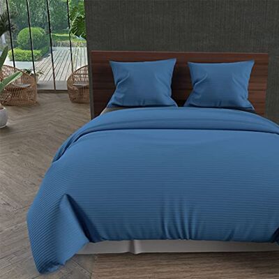 Soleil d'ocre Soleil d 'Ocre Leo Leo Bed Runner, Polyester, blue, 220 x 240 cm Soleil d'ocre Soleil d 'Ocre Leo Leo Bed Runner, Polyester, blue, 220 x 240 cm