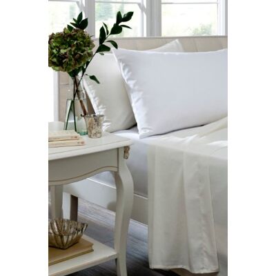 Rapport Home Brighton Hill Egyptian Cotton Single Bed Cream Duvet/Quilt Cover, Cream Rapport Home Brighton Hill Egyptian Cotton Single Bed Cream Duvet/Quilt Cover, Cream