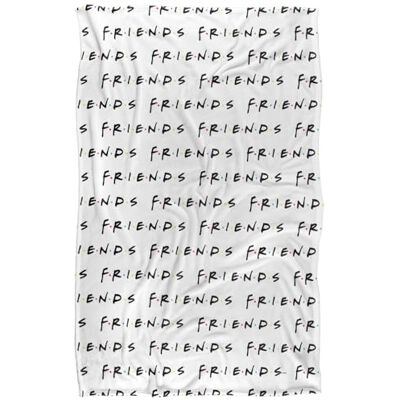 LOGOVISION Friends Logo Repeat Super Soft Snuggle Blanket with Silky Touch 91 x 147 cm LOGOVISION Friends Logo Repeat Super Soft Snuggle Blanket with Silky Touch 91 x 147 cm