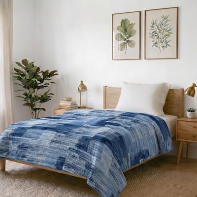 Italian Bed Linen Fantasy Microfibre Summer Quilt, Single 170 x 270 cm, Paint Italian Bed Linen Fantasy Microfibre Summer Quilt, Single 170 x 270 cm, Paint