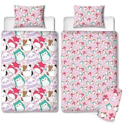 Character World - Squishmallows Kids Single - Bedding Set Character World - Squishmallows Kids Single - Bedding Set
