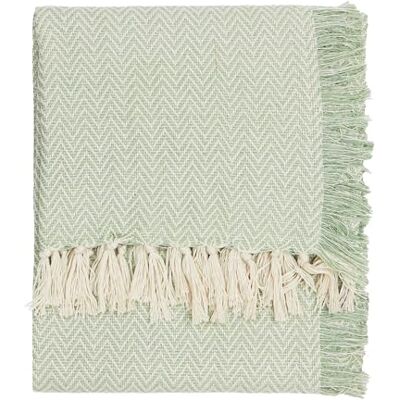 furn. Wylder Wisley Throw – Soft Indoor/Outdoor Herringbone Woven Tassled Blanket (Leaf – 130x180cm) furn. Wylder Wisley Throw – Soft Indoor/Outdoor Herringbone Woven Tassled Blanket (Leaf – 130x180cm)