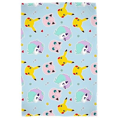Pokémon Officially Licenced Fleece Blanket Super Soft Warm Blanket Spirit Design Perfect for Home, Bedroom, Sleepovers and Camping 100 x 150 cm Multicolour Pokémon Officially Licenced Fleece Blanket Super Soft Warm Blanket Spirit Design Perfect for Home, Bedroom, Sleepovers and Camping 100 x 150 cm Multicolour