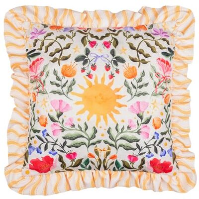 furn. Summer Solstice Polyester Filled Cushion – Reversible Water Resistant Sun Floral Garden Outdoor Decorative Pillow (Summer 50x50cm) furn. Summer Solstice Polyester Filled Cushion – Reversible Water Resistant Sun Floral Garden Outdoor Decorative Pillow (Summer 50x50cm)