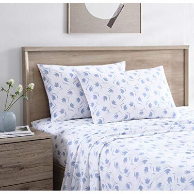 Stone Cottage Twin Sheets, Cotton Percale Bedding Set, Crisp & Cool Ideal Bedding Set (Floral Breeze, Twin) Stone Cottage Twin Sheets, Cotton Percale Bedding Set, Crisp & Cool Ideal Bedding Set (Floral Breeze, Twin)