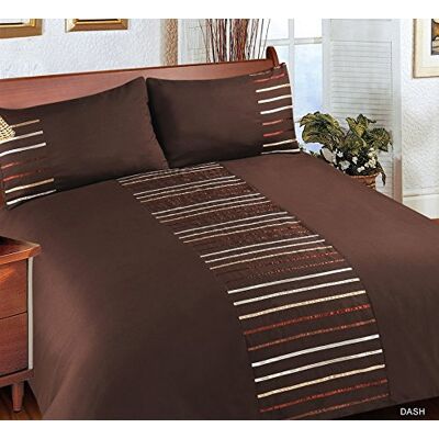 Rapport Home Duvet Set - Single Brown Rapport Home Duvet Set - Single Brown