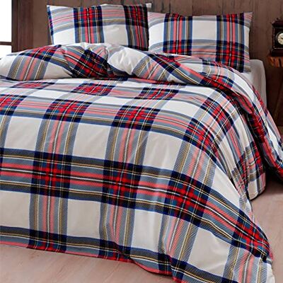 Galtex Infinity Tartan Duvet Cover Set - Bedding Set Galtex Infinity Tartan Duvet Cover Set - Bedding Set