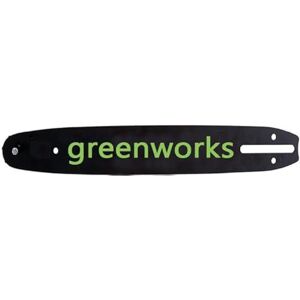 Greenworks Chainsaw Chain bar 2954807 fits for 4-Inch (10cm) Mini Chainsaw G24MCS10 -Chainsaw bar, Black Greenworks Chainsaw Chain bar 2954807 fits for 4-Inch (10cm) Mini Chainsaw G24MCS10 -Chainsaw bar, Black