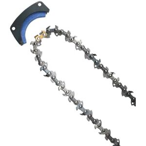 Oregon PowerSharp CS300 Chainsaw Chain 573268, Saw Chain with 3/8", .050" (1.3mm) Gauge, 56 Drive Links for 16-Inch Bar, Low Kickback Chainsaw Chains, Fits CS300, Qualcast YT4353-02 Chainsaws Oregon PowerSharp CS300 Chainsaw Chain 573268, Saw Chain with 3/8", .050" (1.3mm) Gauge, 56 Drive Links for 16-Inch Bar, Low Kickback Chainsaw Chains, Fits CS300, Qualcast YT4353-02 Chainsaws
