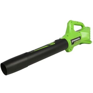 Greenworks Cordless Leaf Blower, Lightweight Axial Battery Leaf Blower 145km/h 9.08m3/min WITHOUT 24V Battery & Charger, Electric Leaf Blower Cordless Garden Blower, 3 Year Guarantee G24ABII Greenworks Cordless Leaf Blower, Lightweight Axial Battery Leaf Blower 145km/h 9.08m3/min WITHOUT 24V Battery & Charger, Electric Leaf Blower Cordless Garden Blower, 3 Year Guarantee G24ABII