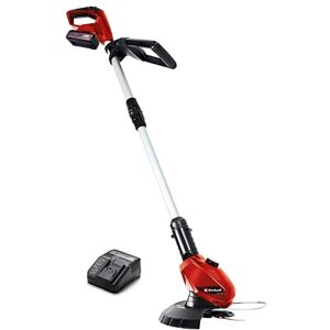 Einhell Cordless Strimmer Kit 18V Power X-Change, 24cm Cutting Width, Rotatable and Tiltable Motor Head, Includes 20 x Blades, Without Battery GE-CT 18 Li Lightweight Grass Trimmer and Lawn Edger Einhell Cordless Strimmer Kit 18V Power X-Change, 24cm Cutting Width, Rotatable and Tiltable Motor Head, Includes 20 x Blades, Without Battery GE-CT 18 Li Lightweight Grass Trimmer and Lawn Edger