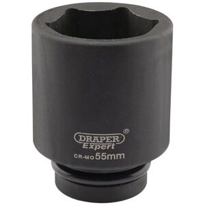 Draper Expert 5156 55mm 1-inch Square Drive Hi-Torq 6-Point Deep Impact Socket Draper Expert 5156 55mm 1-inch Square Drive Hi-Torq 6-Point Deep Impact Socket