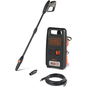 Black & Decker BXPW1300E Pressure Washer, 100 Bar PSI, Rotary Nozzle, 0.4 L Foam Nozzle, Jet Nozzle, Extension Lance, 3 m Hose, 1300 W, Black & Orange Black & Decker BXPW1300E Pressure Washer, 100 Bar PSI, Rotary Nozzle, 0.4 L Foam Nozzle, Jet Nozzle, Extension Lance, 3 m Hose, 1300 W, Black & Orange