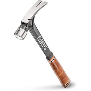 Estwing E15S 15oz Ultra Framing Hammer, Smooth Face, Leather Grip Estwing E15S 15oz Ultra Framing Hammer, Smooth Face, Leather Grip