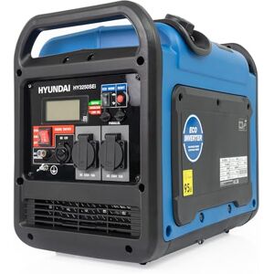 Hyundai 3200W / 3.2kW Petrol Inverter Generator, Pure Sine Wave Output, Lightweight, Quiet with Electric Start, 3 Year Warranty Hyundai 3200W / 3.2kW Petrol Inverter Generator, Pure Sine Wave Output, Lightweight, Quiet with Electric Start, 3 Year Warranty